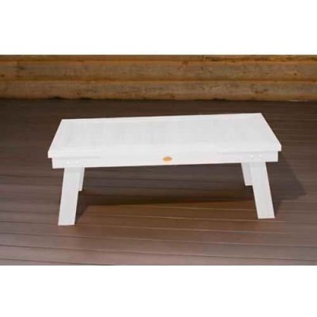 HIGHWOOD USA highwood® Pocono Deep Seating Patio Conversation Table - White AD-DSCT1-WHE